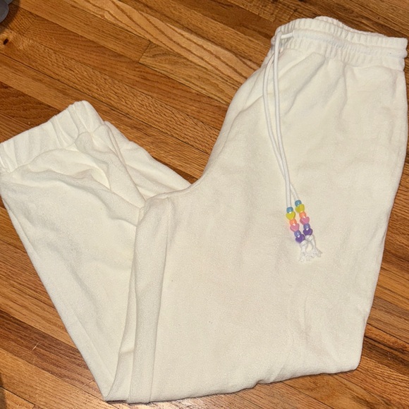 Stoney Clover Cream Jogger Pants